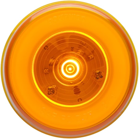 Optronics Glolight 9-Led 2.5in. Yellow Grommet Mount Marker/Clearance Light MCL157AB